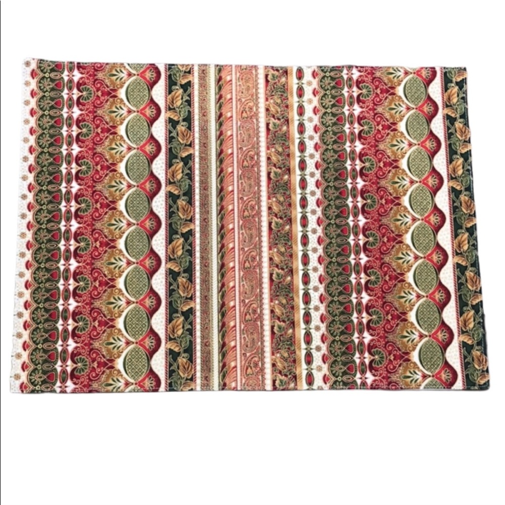 Christmas Print Cotton Dining Table Placemats